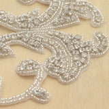 Rhinestone Applique Iron-On Beading Patch