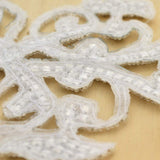 Rhinestone Applique with Beading