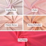 Soft Matte Chiffon Fabric - Solid, Lightweight, Matte Finish