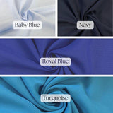 Soft Matte Chiffon Fabric - Solid, Lightweight, Matte Finish