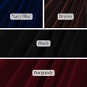 Luxury 4-Way Stretch Velvet Fabric - Multiple Colors, 58" Width (1 Yard)