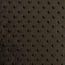 Black Chocolate And Charcoal Grey Minky Dot Fleece Fabric - Polka Dot, 60" Width (1 Yard)