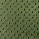 Minky Dot 100 Percent Polyester Fabric - Sage, Lime, Mint, Olive, Polka Dot, 60" Width (1 Yard)