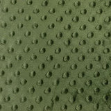 Minky Dot 100 Percent Polyester Fabric - Sage, Lime, Mint, Olive, Polka Dot, 60" Width (1 Yard)