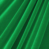 Luxury 4-Way Stretch Velvet Fabric - Rich Green Shades, Dark Hunter Green, Kelly Green, Olive Green, 58" Width