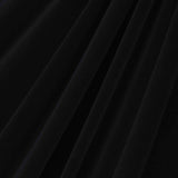 Neutral Stretch Velvet Fabric - Black, Brown, Ivory, Off White, Silver, White, 1 Yard