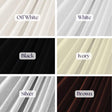 Neutral Stretch Velvet Fabric - Black, Brown, Ivory, Off White, Silver, White, 1 Yard