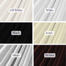 Neutral Stretch Velvet Fabric - Black, Brown, Ivory, Off White, Silver, White, 1 Yard