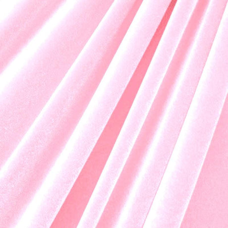 Pastel Stretch Velvet Fabric - Baby Blue, Pastel Pink, Light Orchid, Tiffany Blue, Turquoise, 58-60" Width
