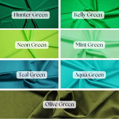 Shiny Milliskin Stretch Fabric - 4-Way Nylon Spandex Fabric - Glossy Finish, 58-60" Width (1 Yard)