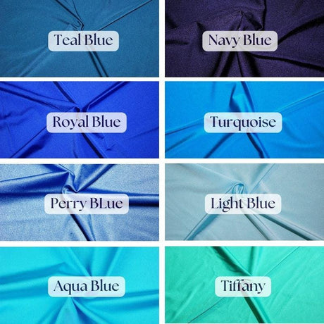 Shiny Milliskin Nylon Spandex Fabric - Shiny, 4-Way Stretch, 58-60" Width