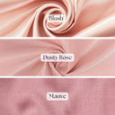 Premium Mikado Satin Fabric - Dense Twill Weave, Textured Satin, 58/60" Width (1 Yard)