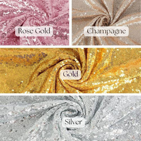 Shimmering Iridescent Sequin Fabric - 3Mm Sequins On Mesh, 54" Wide