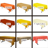 Polyester Tablecloth - Rectangular, 60" X 108"