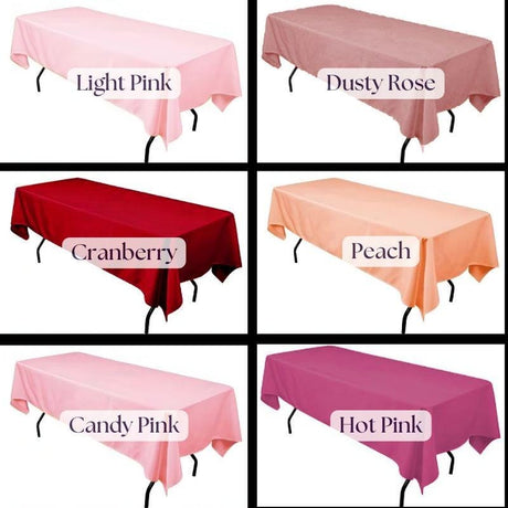 Polyester Tablecloth - Rectangular, 60" X 108"