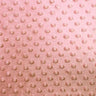 New Minky 100 Percent Polyester Fabric - Polka Dimple Dot, Biking Red/Coral/Strawberry Red/Burgundy/Dark Red, 60" Width