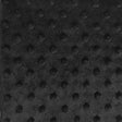 Black Chocolate And Charcoal Grey Minky Dot Fleece Fabric - Polka Dot, 60" Width (1 Yard)