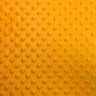 Minky Dimple Dot Polyester Fabric - Banana, Canary Yellow, Copper, Mango Yellow, Orange, Yellow, 60" Width (1 Yard)