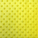 Minky Dimple Dot Stretchy Plush Polyester Fabric - 60" Width (1 Yard)