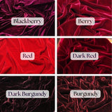 Silk Rayon Velvet Fabric - 45" Wide, Ultra-Soft, Luxurious