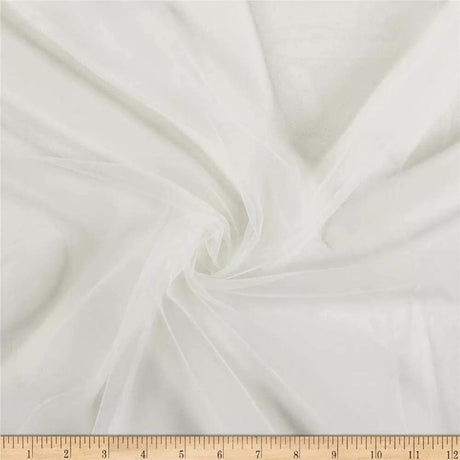 Micro Stretch Mesh Fabric Perfect For Lingerie and Costumes, 60" Width (1 Yard)