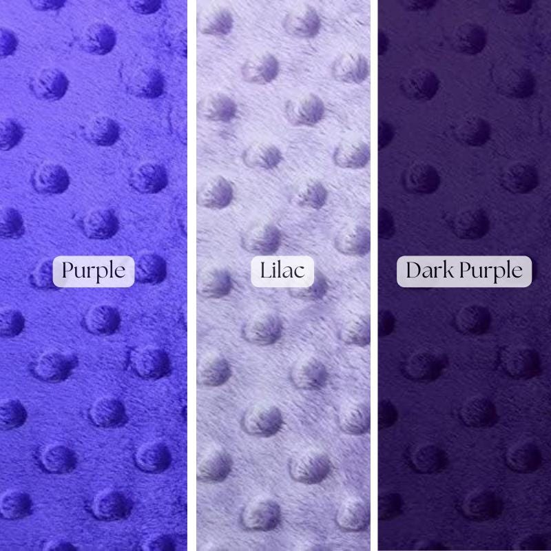 Minky Dot Polyester Fabric - Soft Dimple Polka Dot, 60" Width