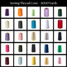 All-Purpose Polyester Sewing Thread Cone Polyester Fabric - Baby Blue, 6000 Yards