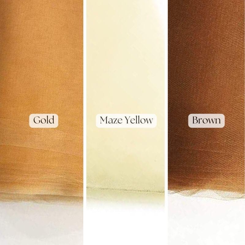 Tulle Fabric Bolt - Sheer Lightweight Tulle Fabric, 54" Width, 40 Yards