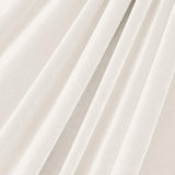 Neutral Stretch Velvet Fabric - Black, Brown, Ivory, Off White, Silver, White, 1 Yard