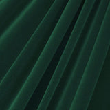 Earthy Tones Stretch Velvet Fabric - Brown, Kelly Green, Olive Green, Hunter Green, Dark Hunter Green