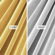 Metallic Gold And Silver Stretch Velvet Fabric - Metallic Gold And Silver, 58-60" Width (1 Yard)