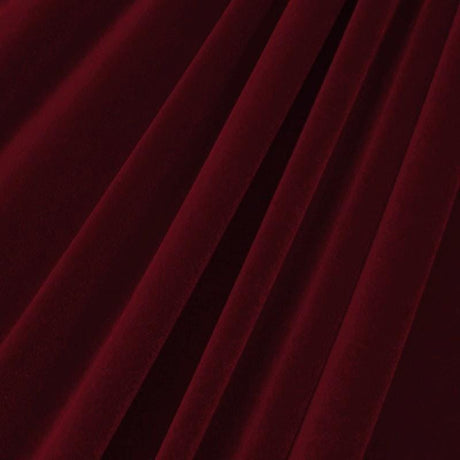 Bold And Vibrant Fabric Set Velvet Fabric - Burgundy, Royal Blue, Fuchsia, Red, Purple, 58-60" Width (1 Yard)
