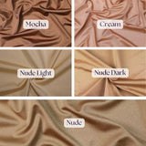 Shiny Milliskin Nylon Spandex Fabric - Shiny, 4-Way Stretch, 58-60" Width