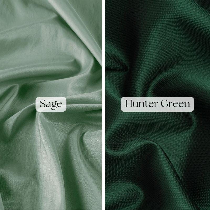 Premium Mikado Satin Fabric - Dense Twill Weave, Textured Satin, 58/60" Width (1 Yard)