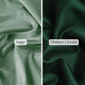 Premium Mikado Satin Fabric - Dense Twill Weave, Textured Satin, 58/60" Width (1 Yard)
