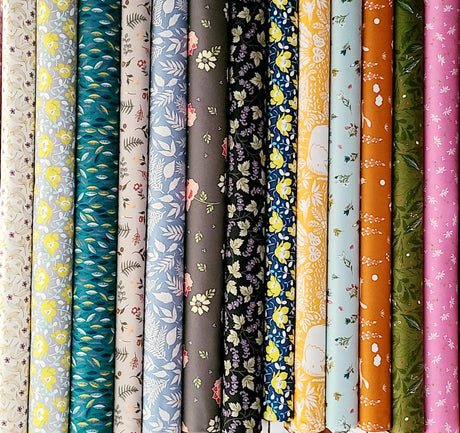 Fat Quarter Bundle Random Moda Fabrics Happy Saturday Stash Building 100% Cotton