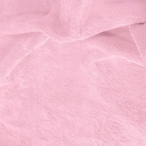 Luxurious Minky Fabric - Black, Baby Blue, Pink, White, 60" Width (1 Yard)