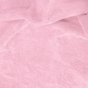 Luxurious Minky Fabric - Black, Baby Blue, Pink, White, 60" Width (1 Yard)
