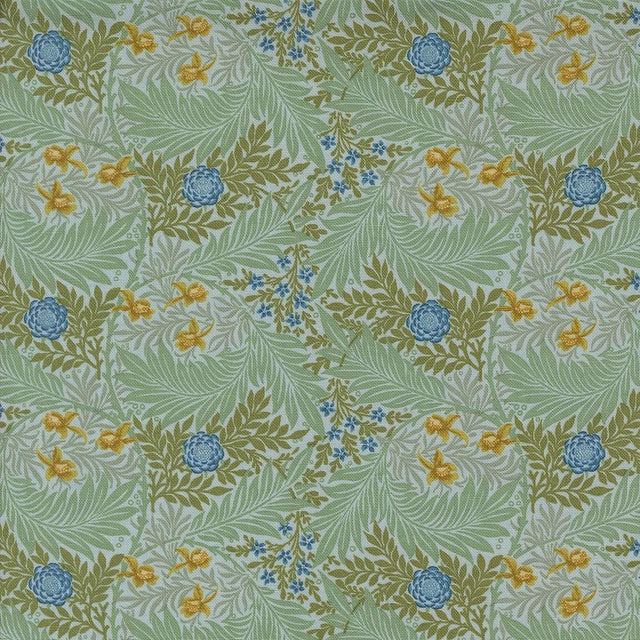 Quilting Cotton Morris Manor Sky Barbara Brackman Moda
