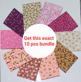 Fat Quarter Bundle 100% Cotton Moda Fabrics
