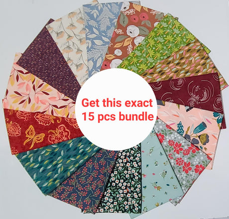 Fat Quarter Bundle 100% Cotton Moda Fabrics