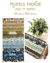 Quilting Cotton Morris Manor Sky Barbara Brackman Moda
