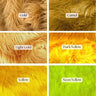 Multiple Colors, Shaggy Textured Long Pile Faux Fur Fabric by the yard