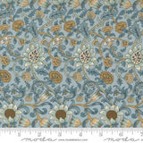 Quilting Cotton Morris Manor Sky Barbara Brackman Moda