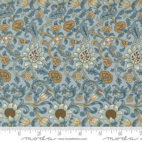Quilting Cotton Morris Manor Sky Barbara Brackman Moda