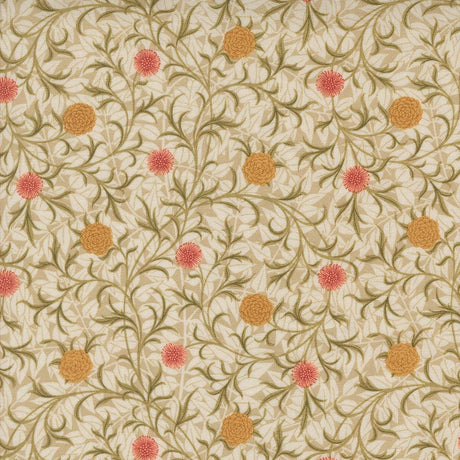 Quilting Cotton Morris Manor Porcelain Floral Moda