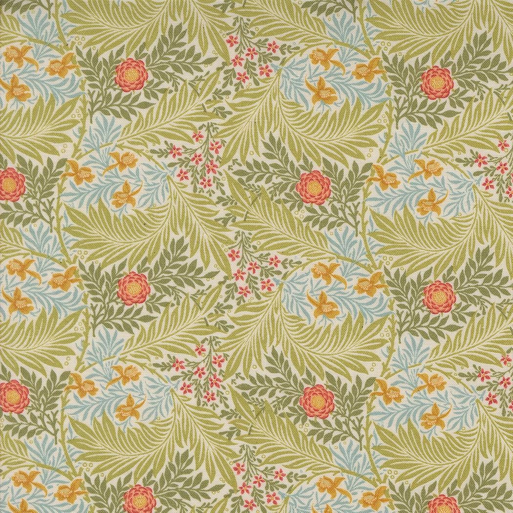 Quilting Cotton Morris Manor Porcelain Floral Moda