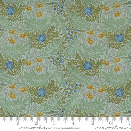 Quilting Cotton Morris Manor Sky Barbara Brackman Moda
