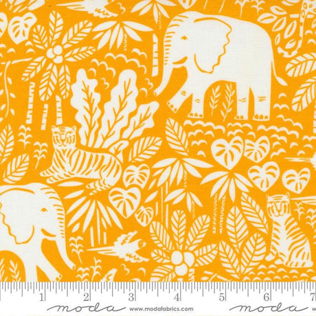 Quilting Cotton Jungle Paradise Tiger Moda