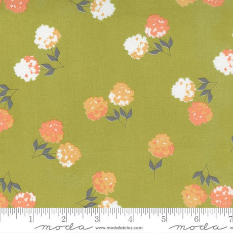 Quilting Cotton Cozy Up Moss by Corey Yoder